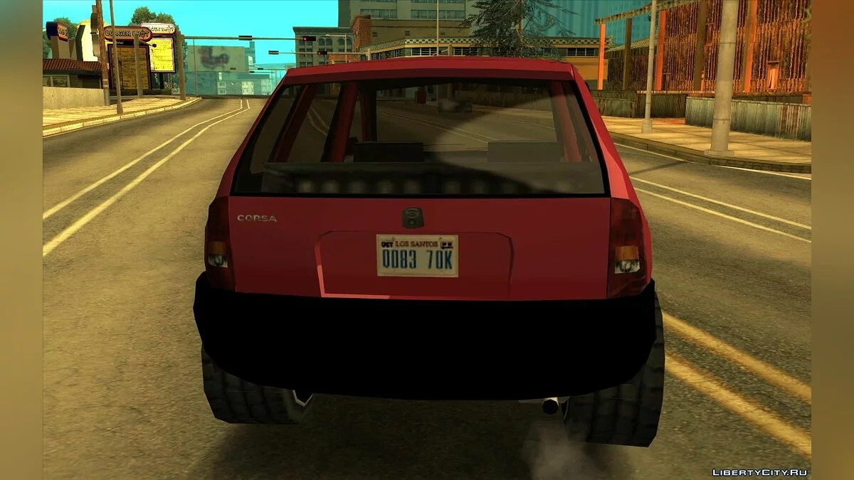 Chevrolet Corsa Hatch 2002 (SA стиль) V3 / GTA San Andreas