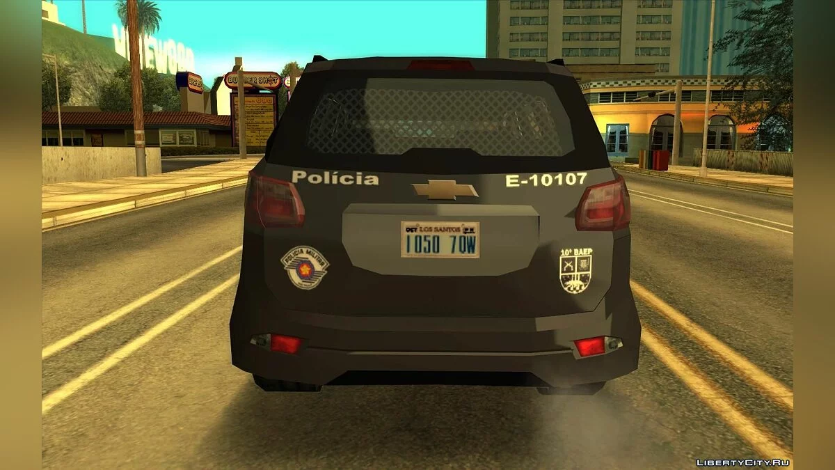 Chevrolet Trailblazer 2019 - Полиция (SA стиль) / GTA San Andreas