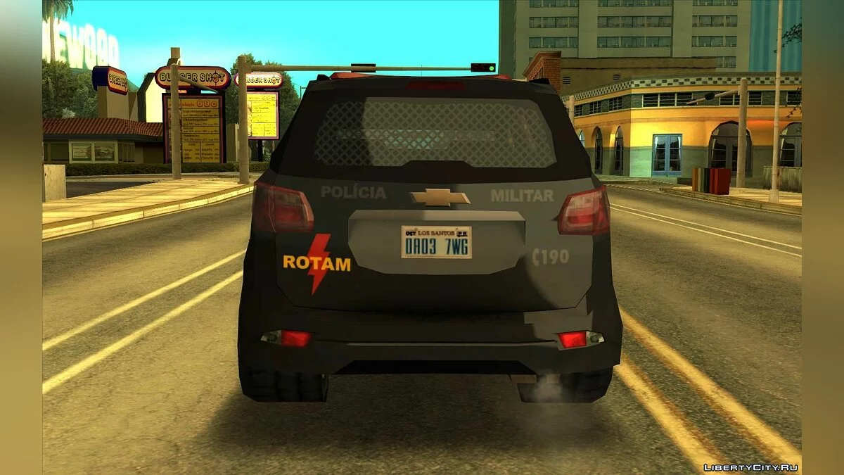 Chevrolet Trailblazer 2019 - Полиция (SA стиль) / GTA San Andreas