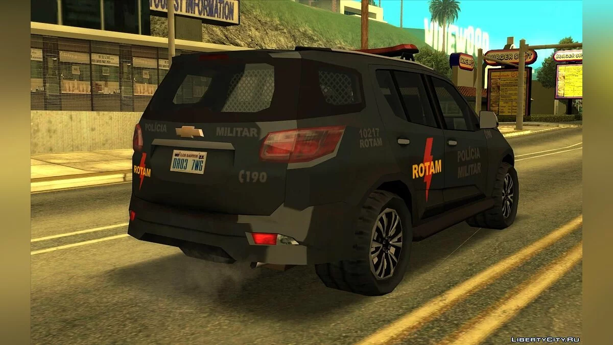 Chevrolet Trailblazer 2019 - Полиция (SA стиль) / GTA San Andreas