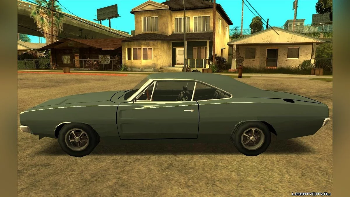 Dodge Charger RT 1970 - Улучшенная (SA стиль) / GTA San Andreas