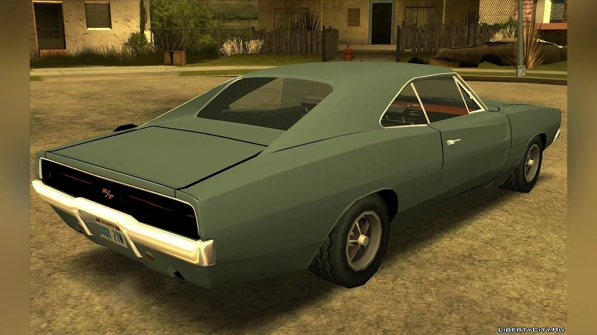 Dodge Charger RT 1970 - Улучшенная (SA стиль) / GTA San Andreas