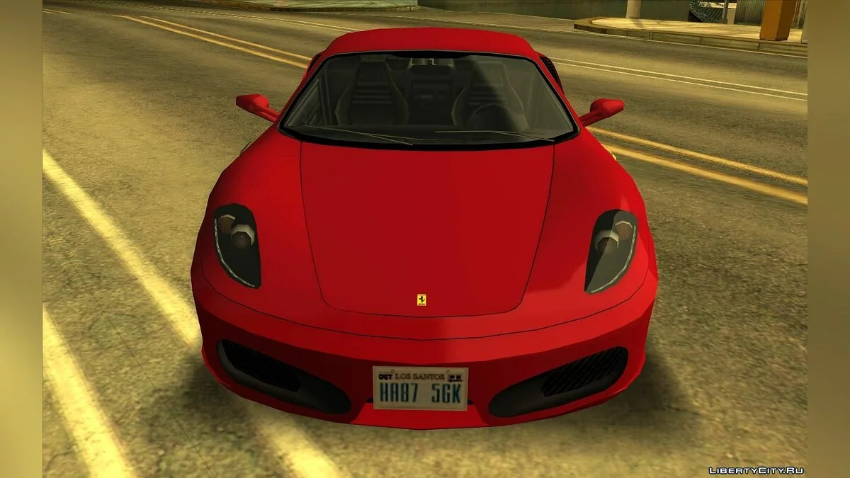 Ferrari F430 - Улучшенная (SA стиль) / GTA San Andreas