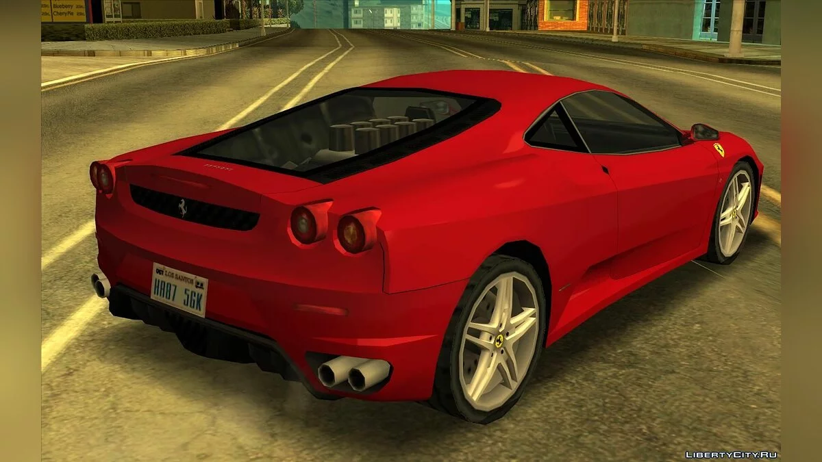 Ferrari F430 - Улучшенная (SA стиль) / GTA San Andreas