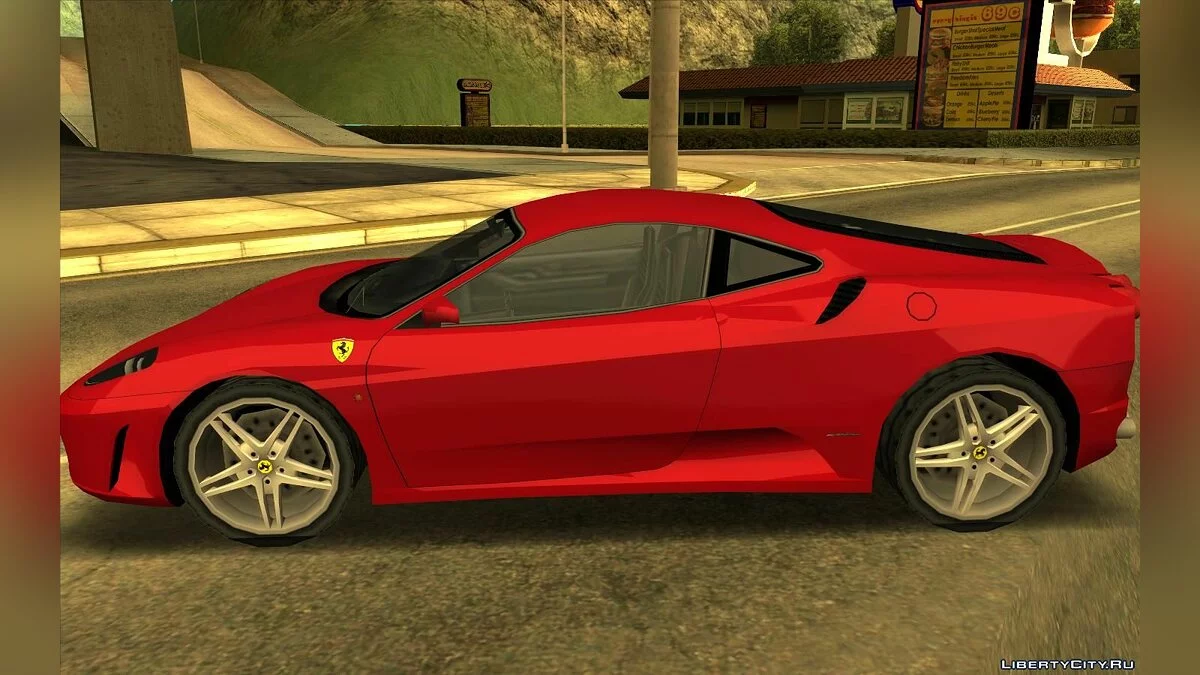 Ferrari F430 - Улучшенная (SA стиль) / GTA San Andreas