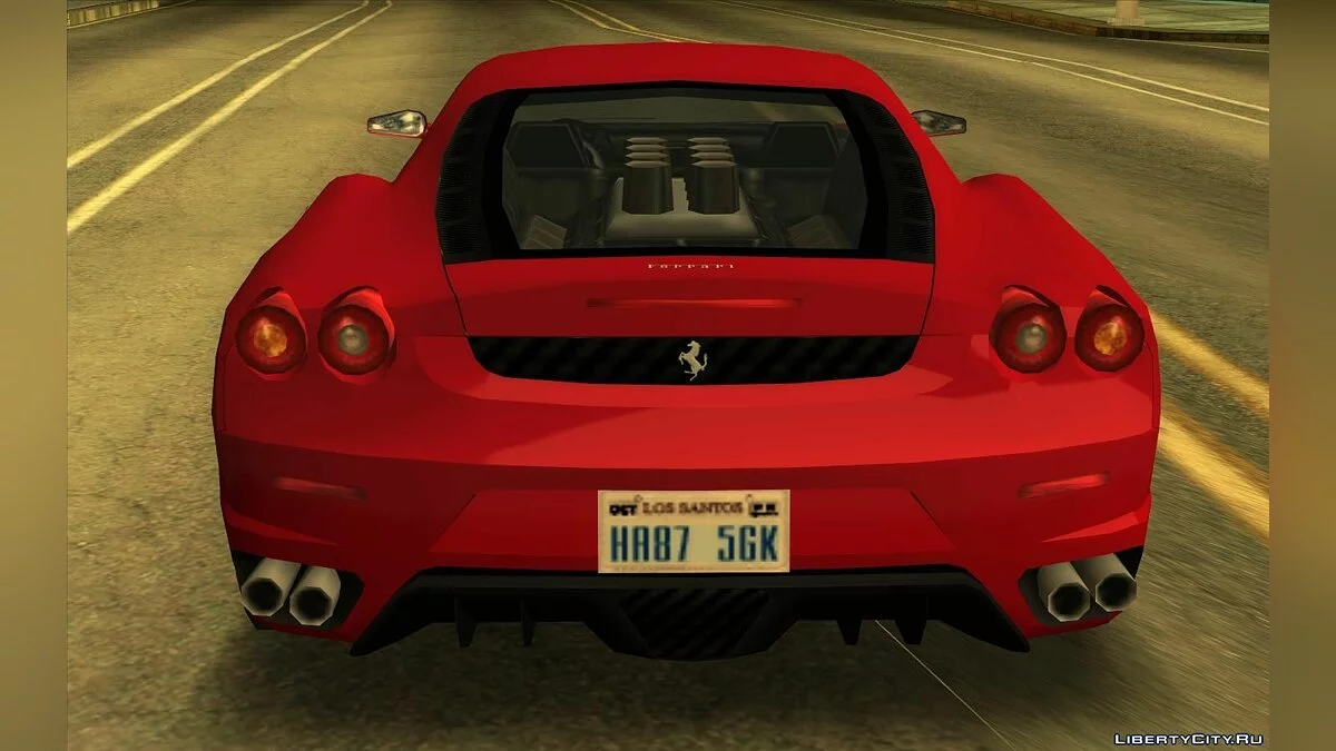 Ferrari F430 - Улучшенная (SA стиль) / GTA San Andreas
