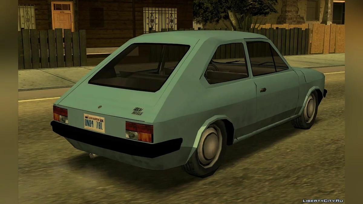 Fiat 147 - Улучшенная (SA стиль) V2 / GTA San Andreas