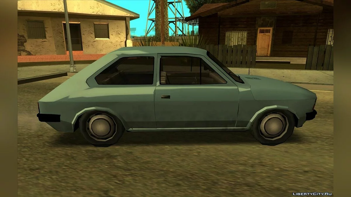 Fiat 147 - Улучшенная (SA стиль) V2 / GTA San Andreas