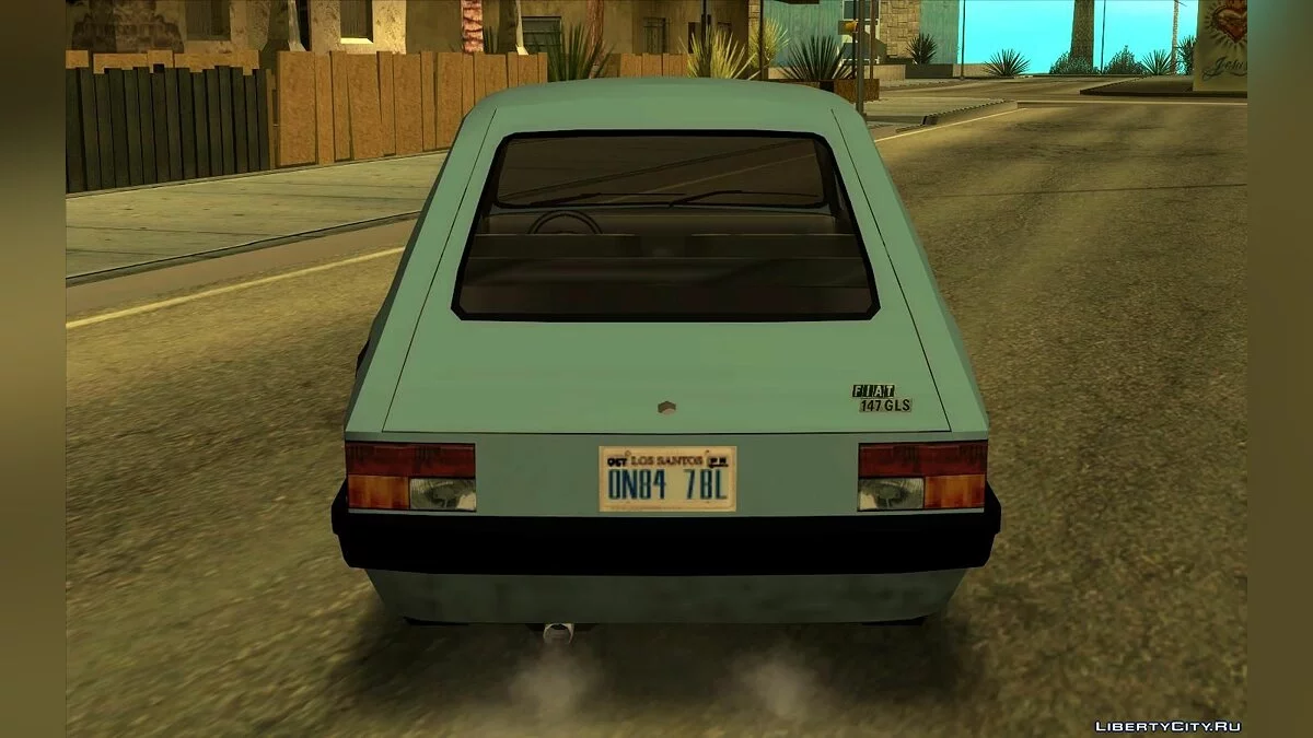 Fiat 147 - Улучшенная (SA стиль) V2 / GTA San Andreas