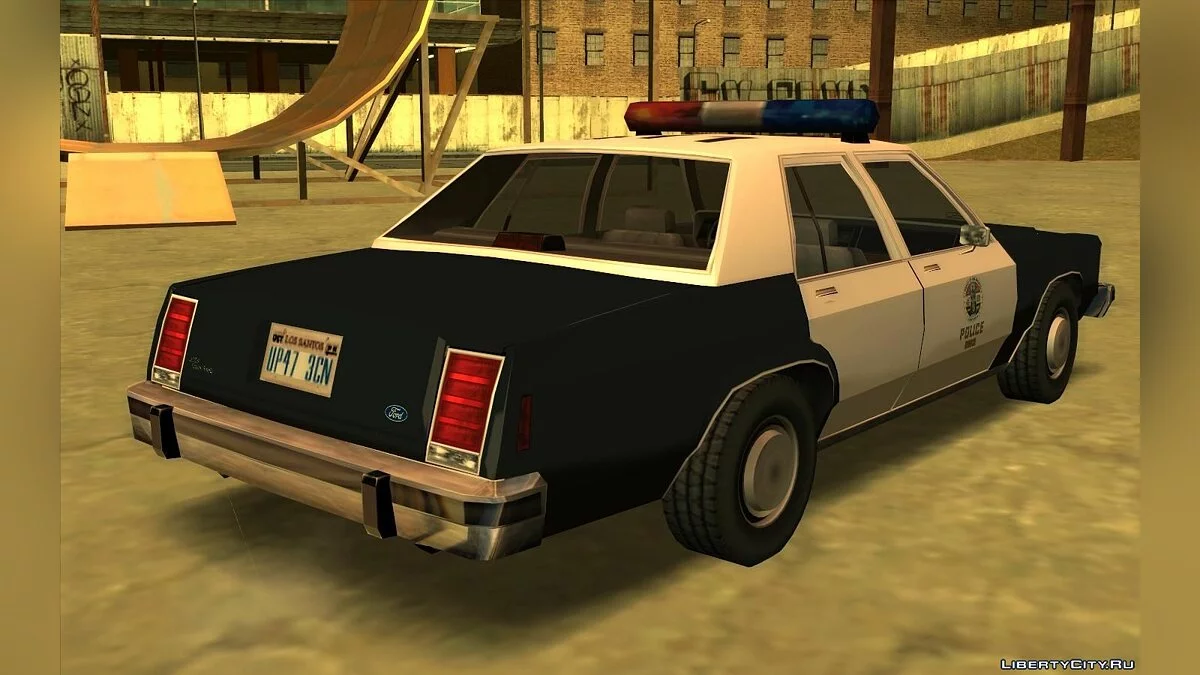 Ford Crown Victoria 1985 - Улучшенная (SA стиль) / GTA San Andreas