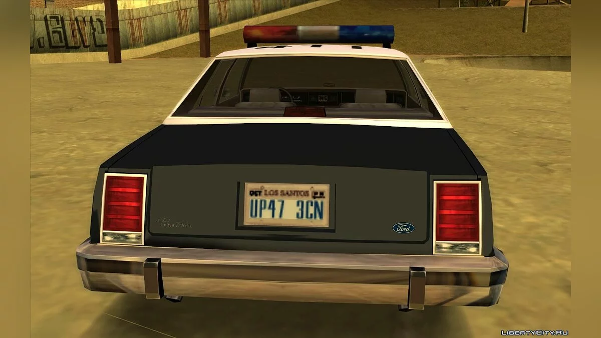 Ford Crown Victoria 1985 - Улучшенная (SA стиль) / GTA San Andreas