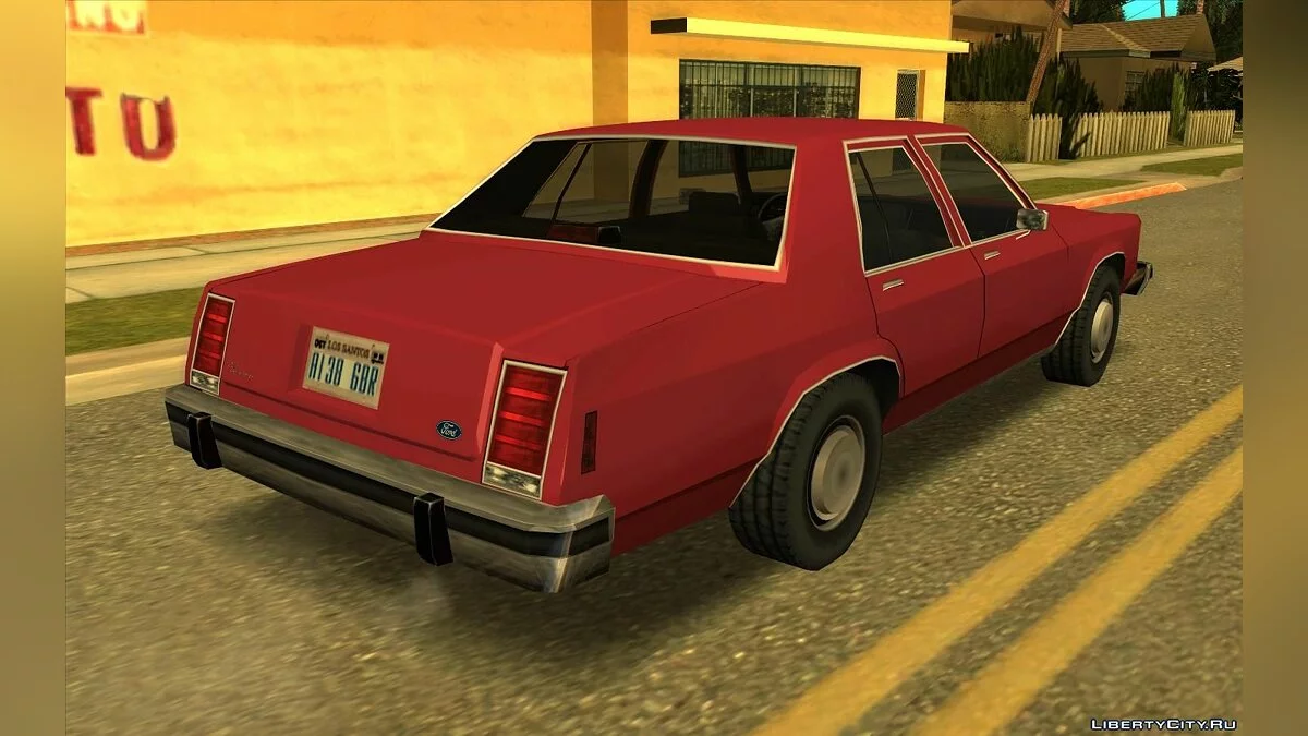 Ford Crown Victoria 1986 (SA стиль) / GTA San Andreas