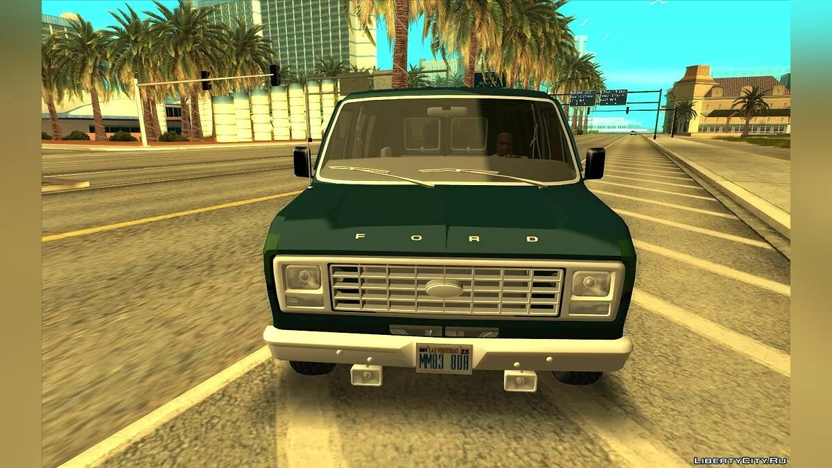 Ford E-150 Scooby-Doo V4 (Улучшенная, SA стиль) / GTA San Andreas