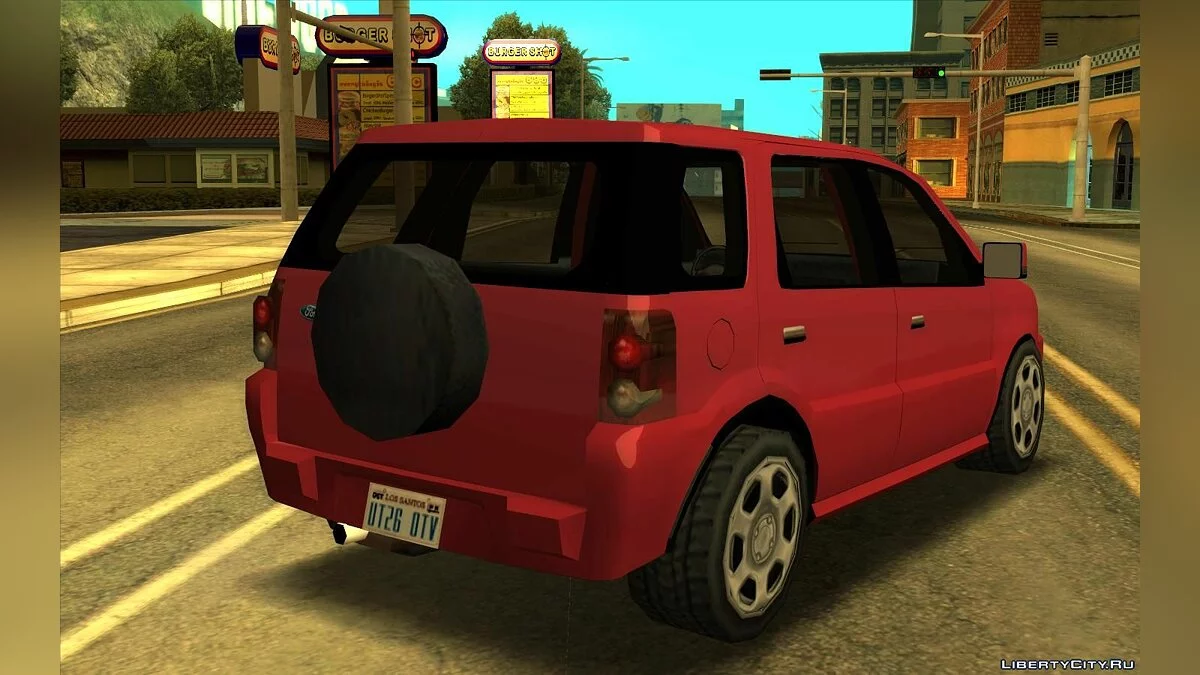 Ford Ecosport 2010 - Улучшенная (SA стиль) V2 / GTA San Andreas