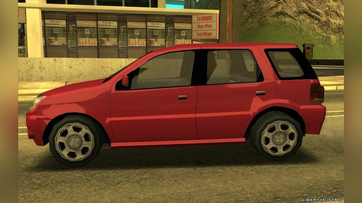 Ford Ecosport 2010 - Улучшенная (SA стиль) V2 / GTA San Andreas