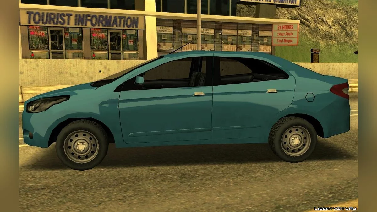 Ford Ka Sedan 2015 - Улучшенная (SA стиль) / GTA San Andreas