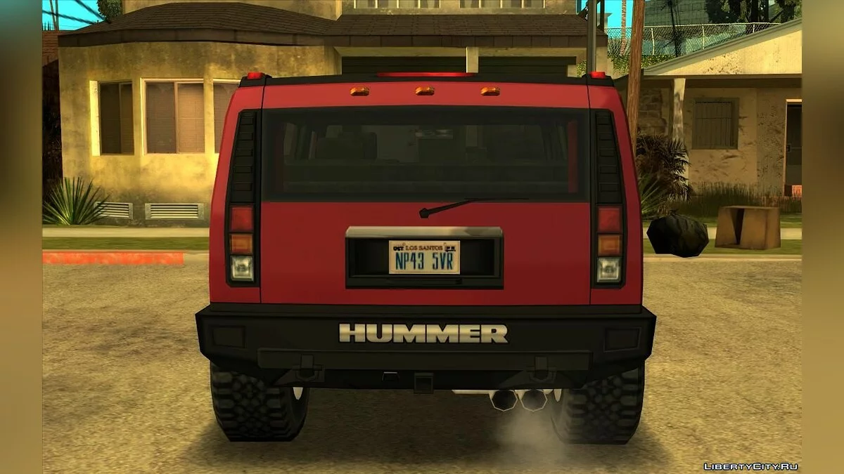 Hummer H2 2003 - Улучшен (SA стиль) / GTA San Andreas