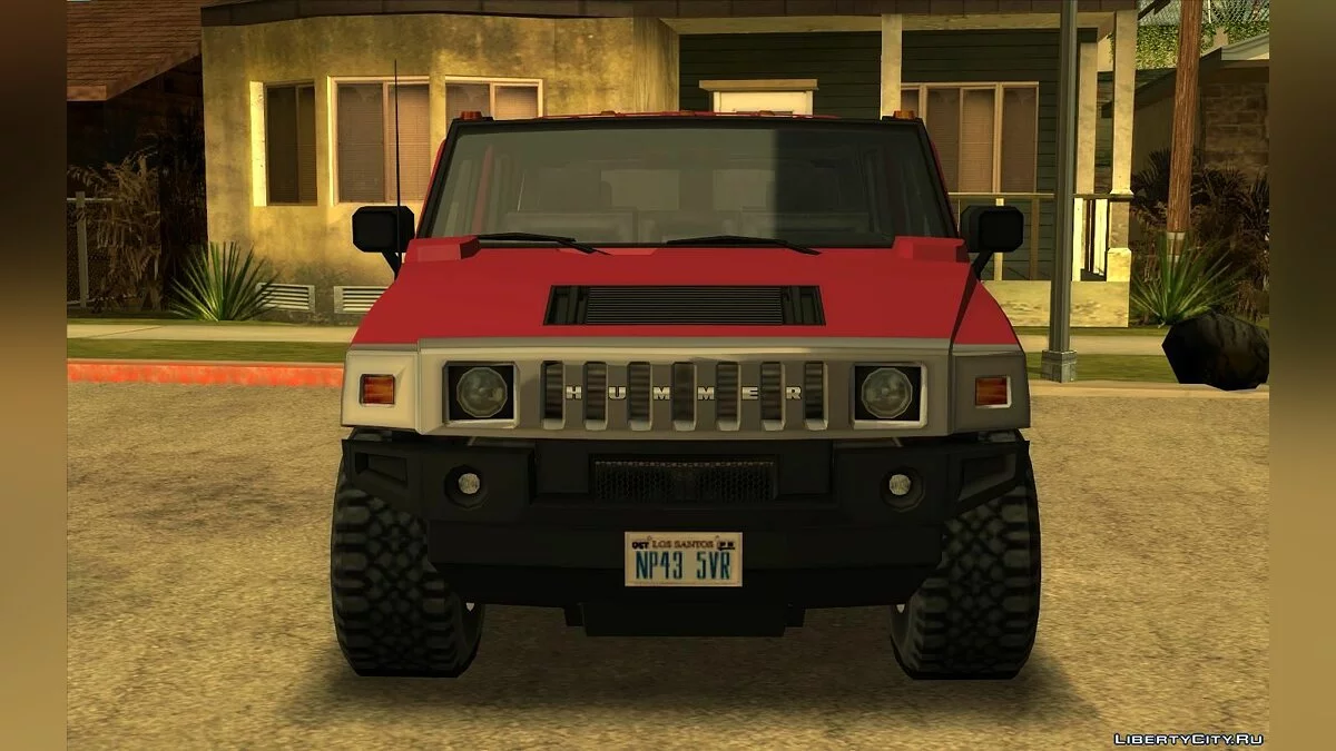 Hummer H2 2003 - Улучшен (SA стиль) / GTA San Andreas