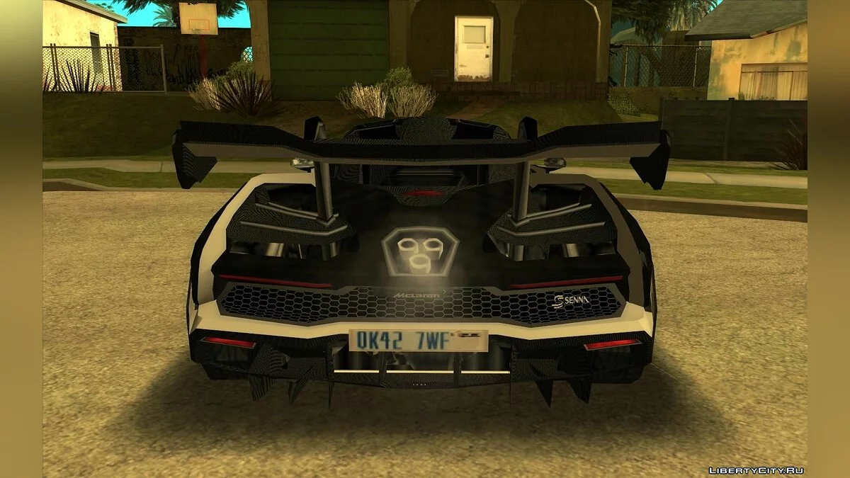 McLaren Senna Carbon Theme by MSO / GTA San Andreas