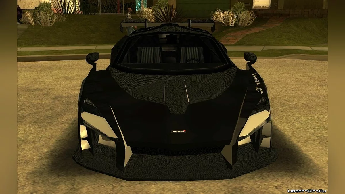 McLaren Senna Carbon Theme by MSO / GTA San Andreas