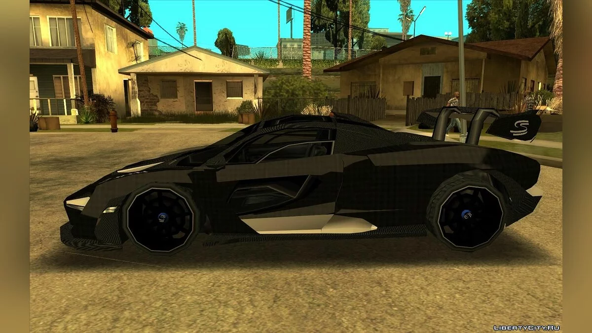 McLaren Senna Carbon Theme by MSO / GTA San Andreas