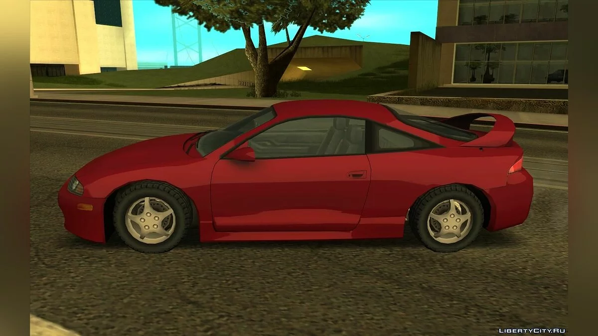 Mitsubishi Eclipse GSX 1999 - Улучшенная (SA стиль) / GTA San Andreas