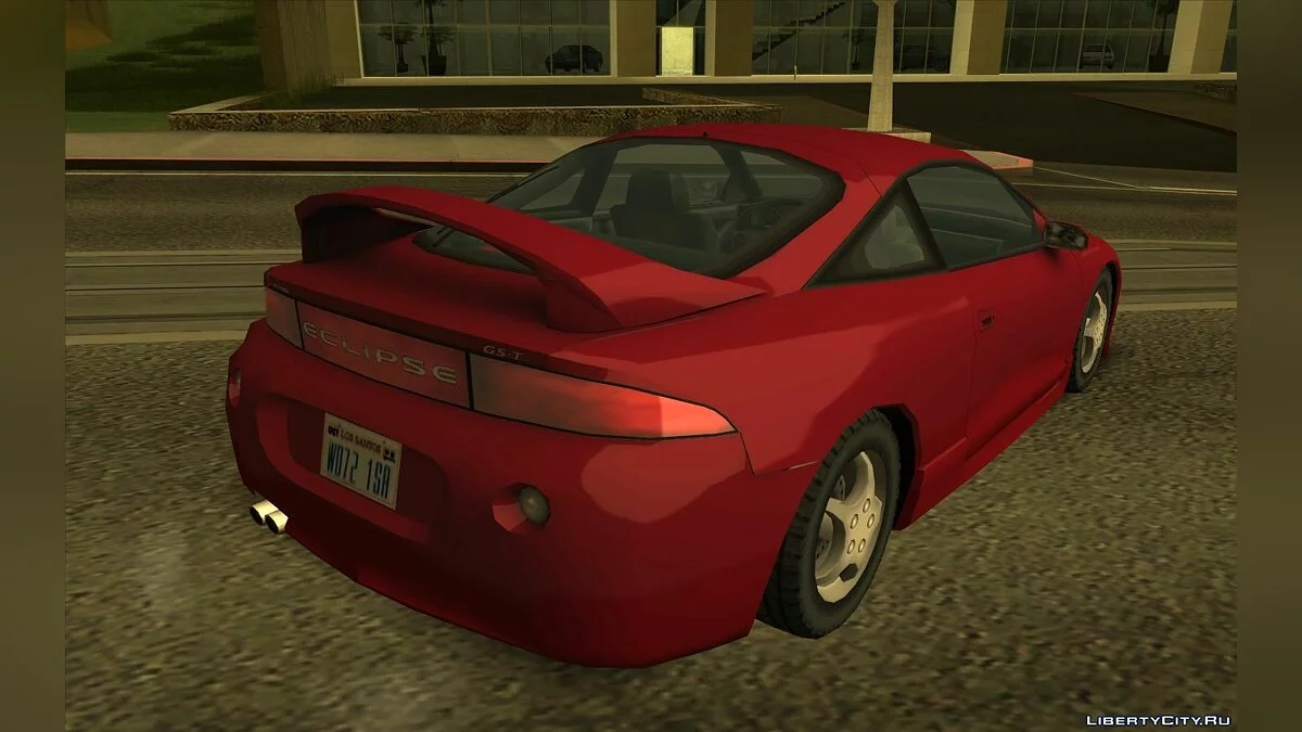 Mitsubishi Eclipse GSX 1999 - Улучшенная (SA стиль) / GTA San Andreas