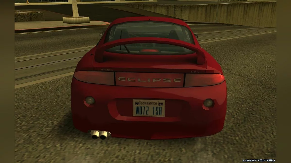 Mitsubishi Eclipse GSX 1999 - Улучшенная (SA стиль) / GTA San Andreas