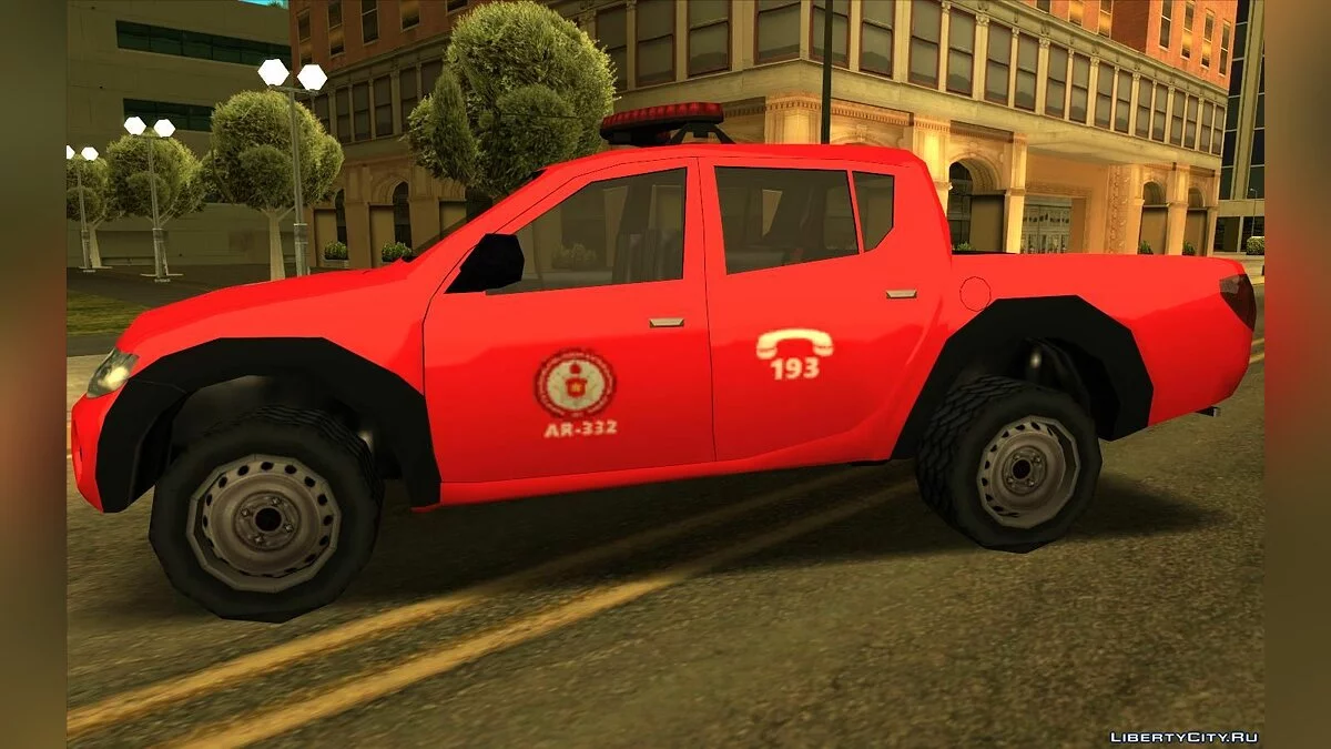 Mitsubishi L200 Triton 2010 - Полиция (SA стиль) / GTA San Andreas