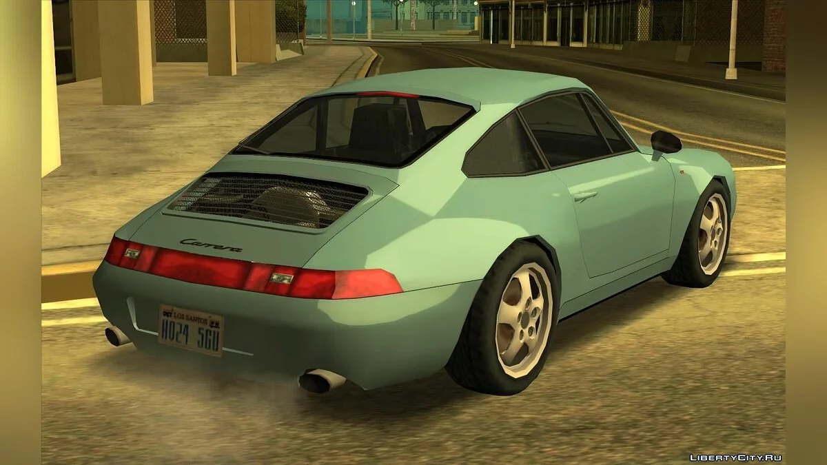 Porsche 911 Carrera 1993 - Улучшенная (SA стиль) / GTA San Andreas