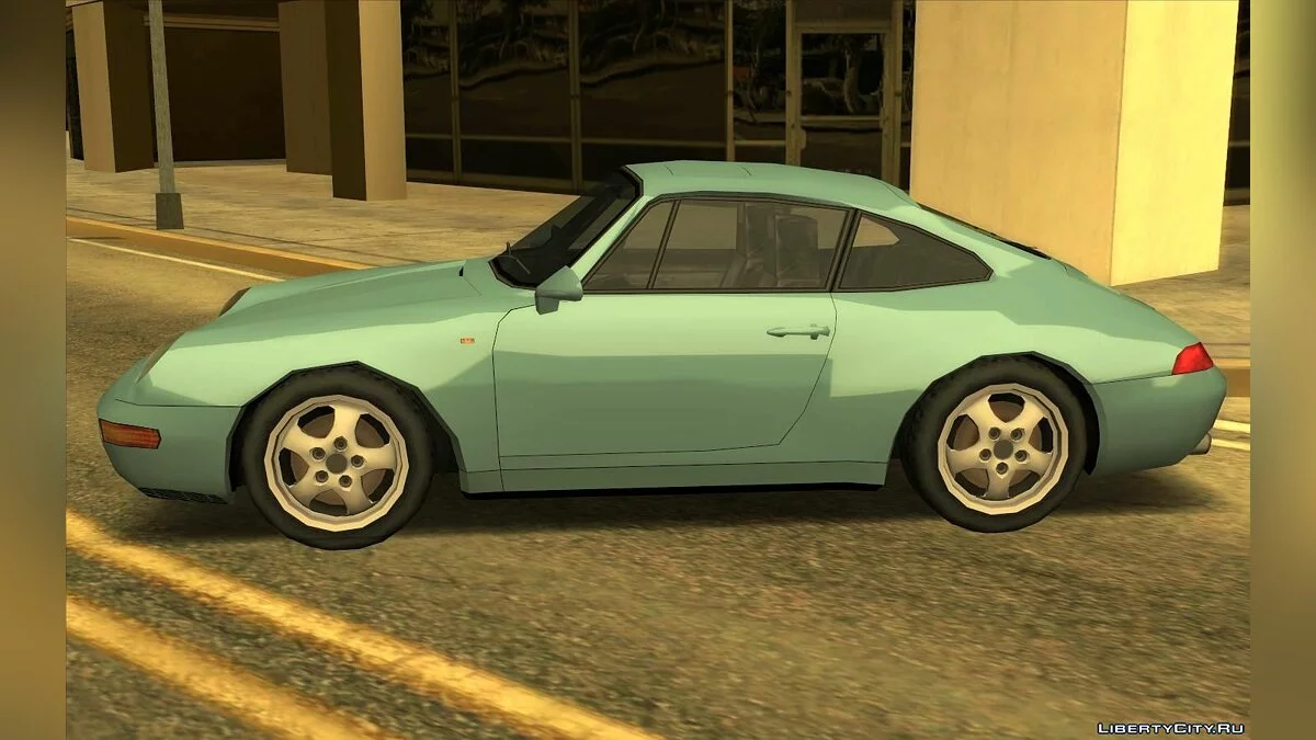 Porsche 911 Carrera 1993 - Улучшенная (SA стиль) / GTA San Andreas