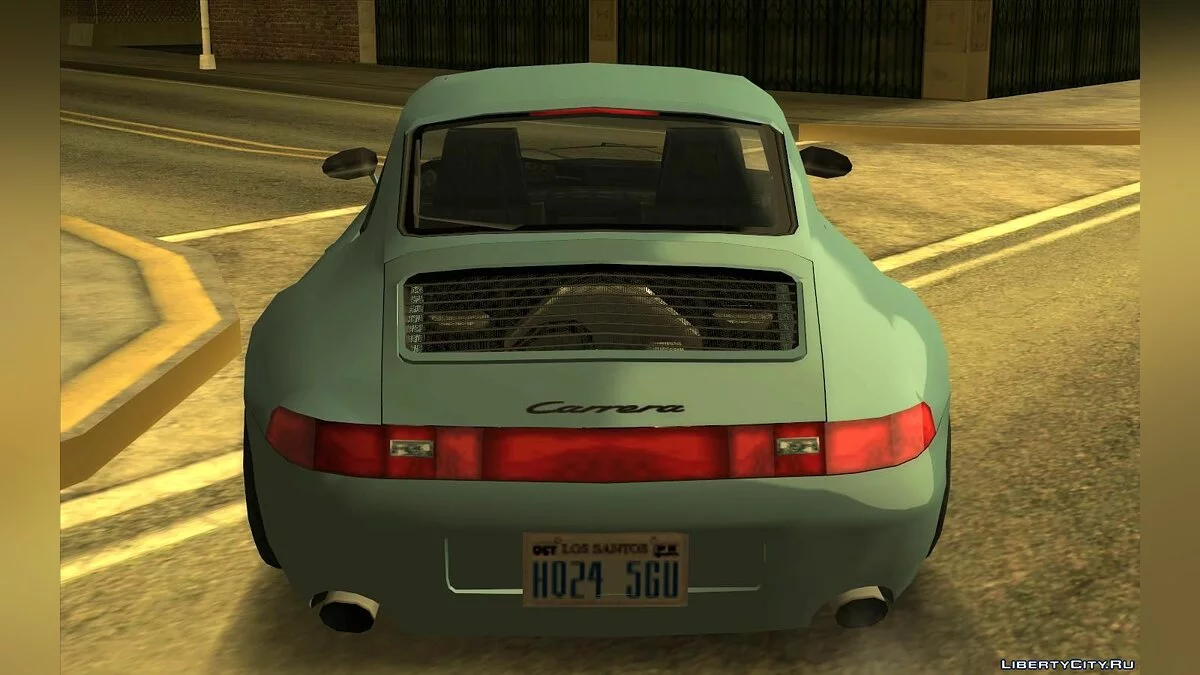 Porsche 911 Carrera 1993 - Улучшенная (SA стиль) / GTA San Andreas