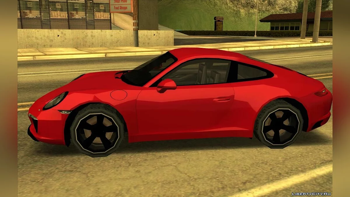 Porsche 911 Carrera 4 2017 - Улучшенная (SA стиль) / GTA San Andreas