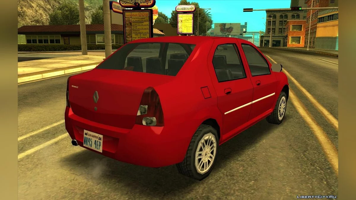 Renault Logan 2008 (SA стиль) / GTA San Andreas