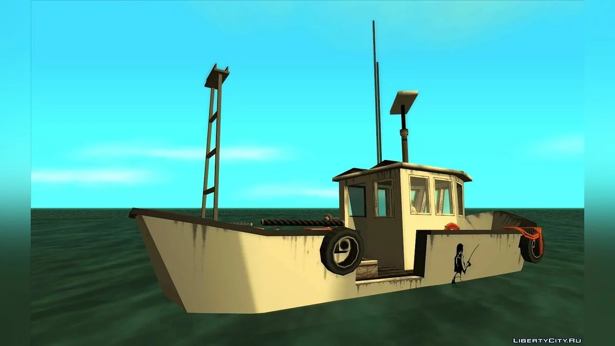 Рыболовное судно (SA стиль) / GTA San Andreas