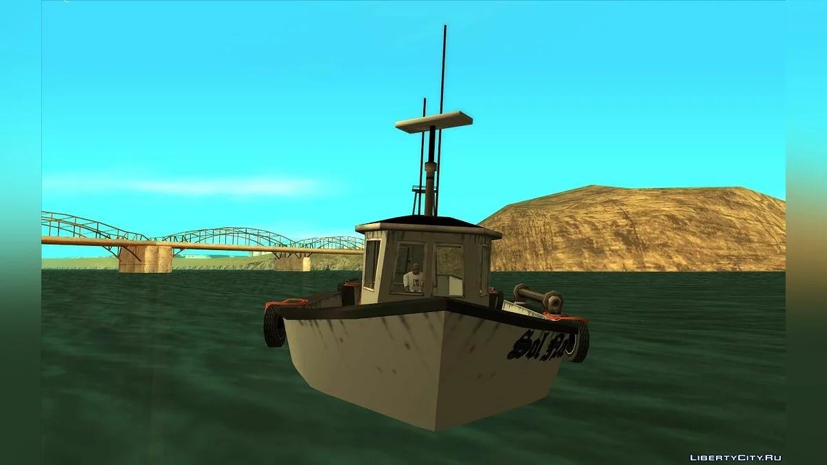 Рыболовное судно (SA стиль) / GTA San Andreas