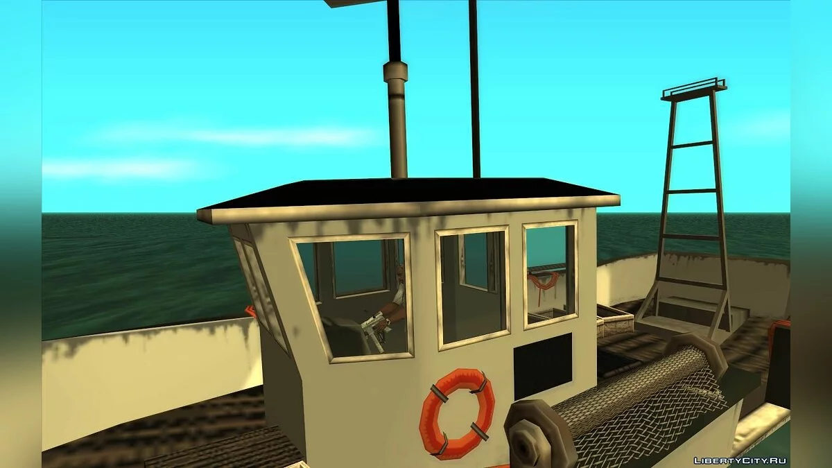 Рыболовное судно (SA стиль) / GTA San Andreas