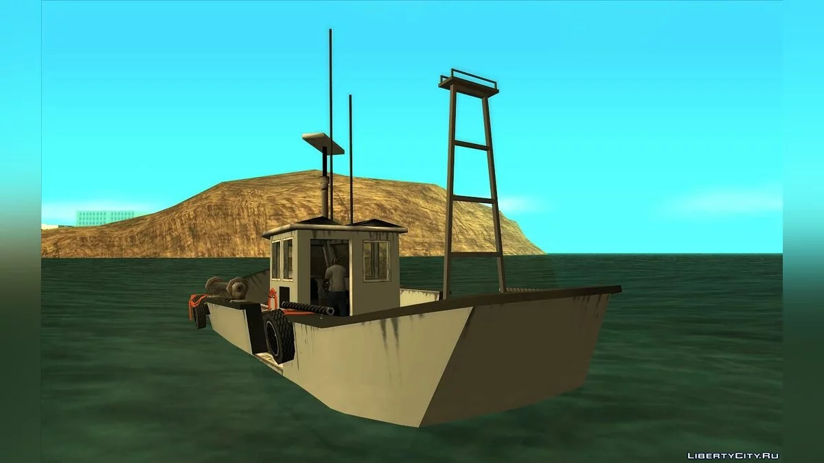 Рыболовное судно (SA стиль) / GTA San Andreas
