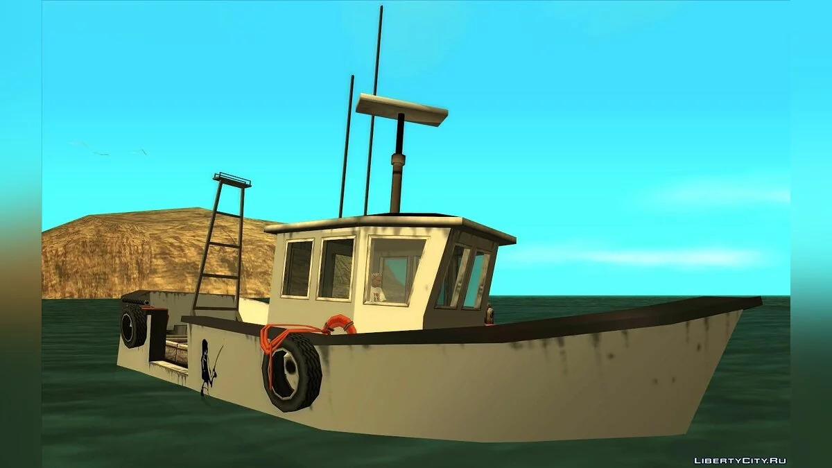 Рыболовное судно (SA стиль) / GTA San Andreas