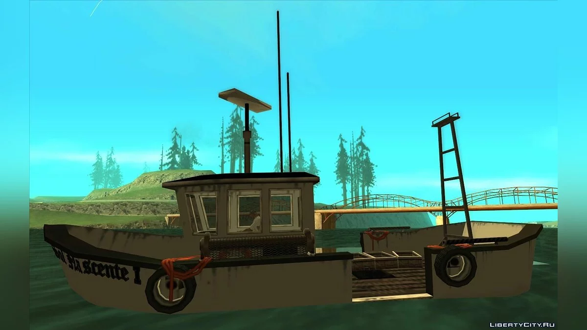 Рыболовное судно (SA стиль) / GTA San Andreas