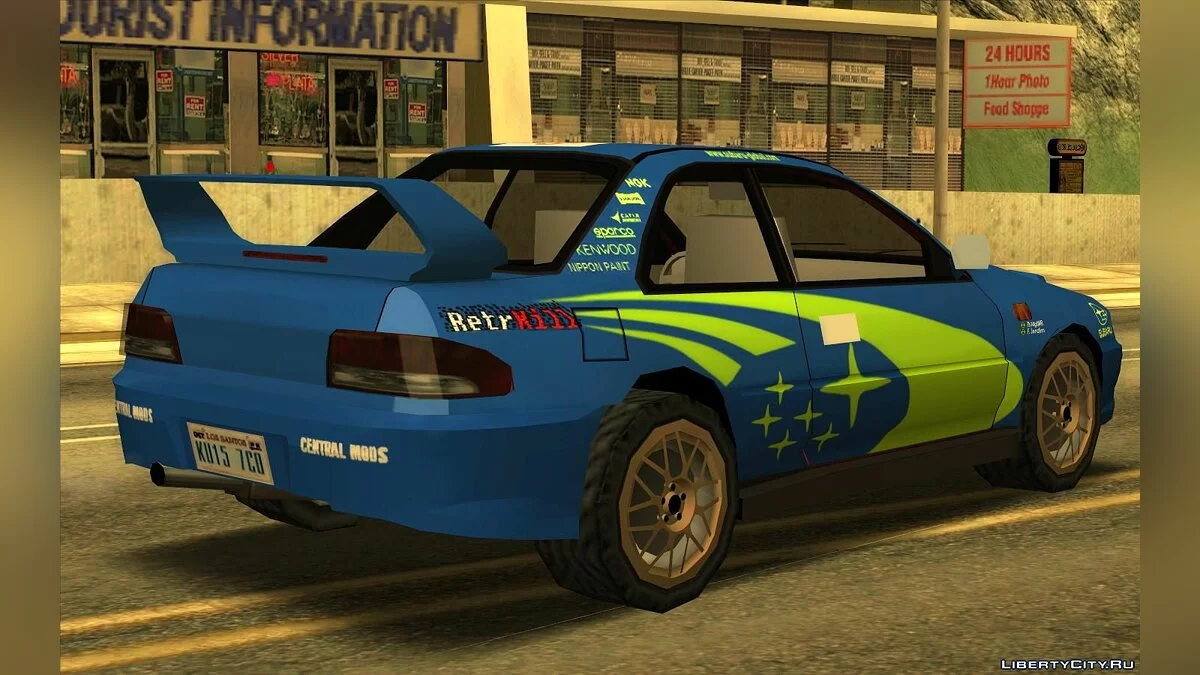 Subaru 22B - Ралли (SA стиль) / GTA San Andreas