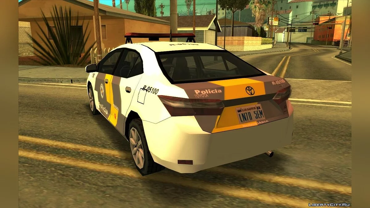 Toyota Corolla 2017 - Полиция (SA стиль) / GTA San Andreas