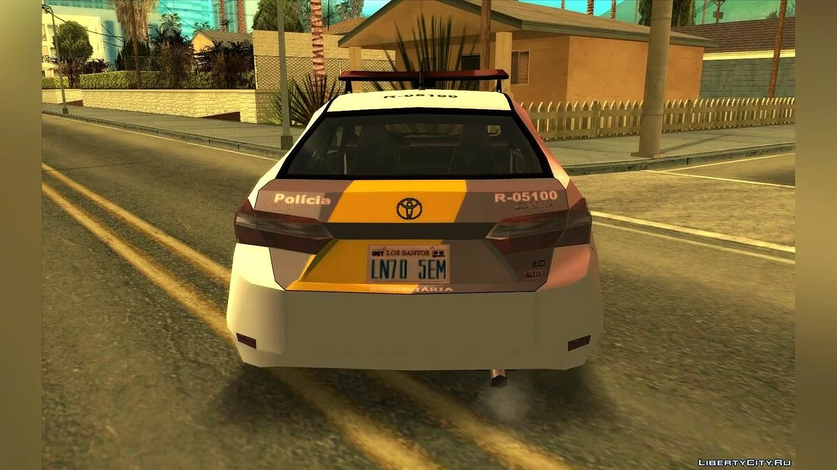 Toyota Corolla 2017 - Полиция (SA стиль) / GTA San Andreas