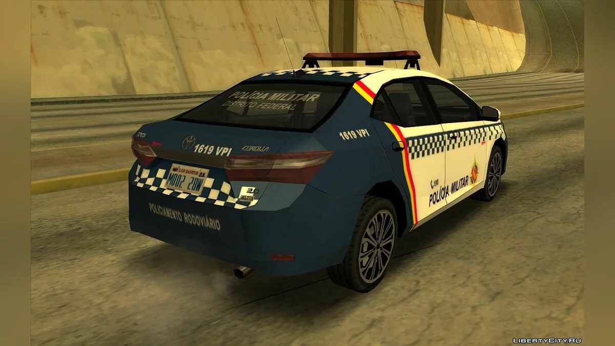 Toyota Corolla 2017 - Полиция (SA стиль) / GTA San Andreas