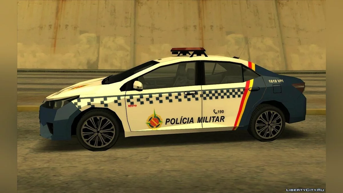 Toyota Corolla 2017 - Полиция (SA стиль) / GTA San Andreas