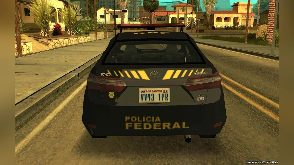 Toyota Corolla 2017 - Полиция (SA стиль) / GTA San Andreas