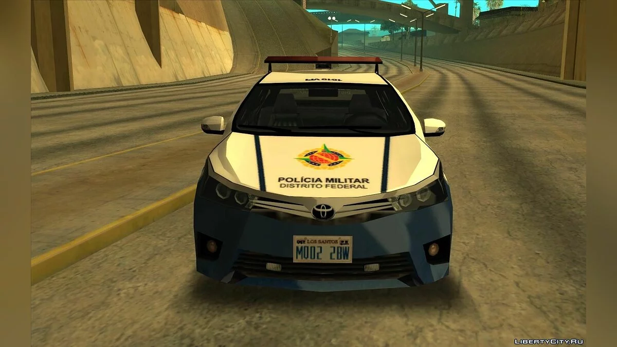 Toyota Corolla 2017 - Полиция (SA стиль) / GTA San Andreas