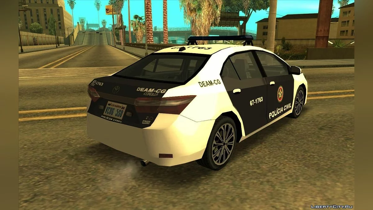 Toyota Corolla 2017 - Полиция (SA стиль) / GTA San Andreas