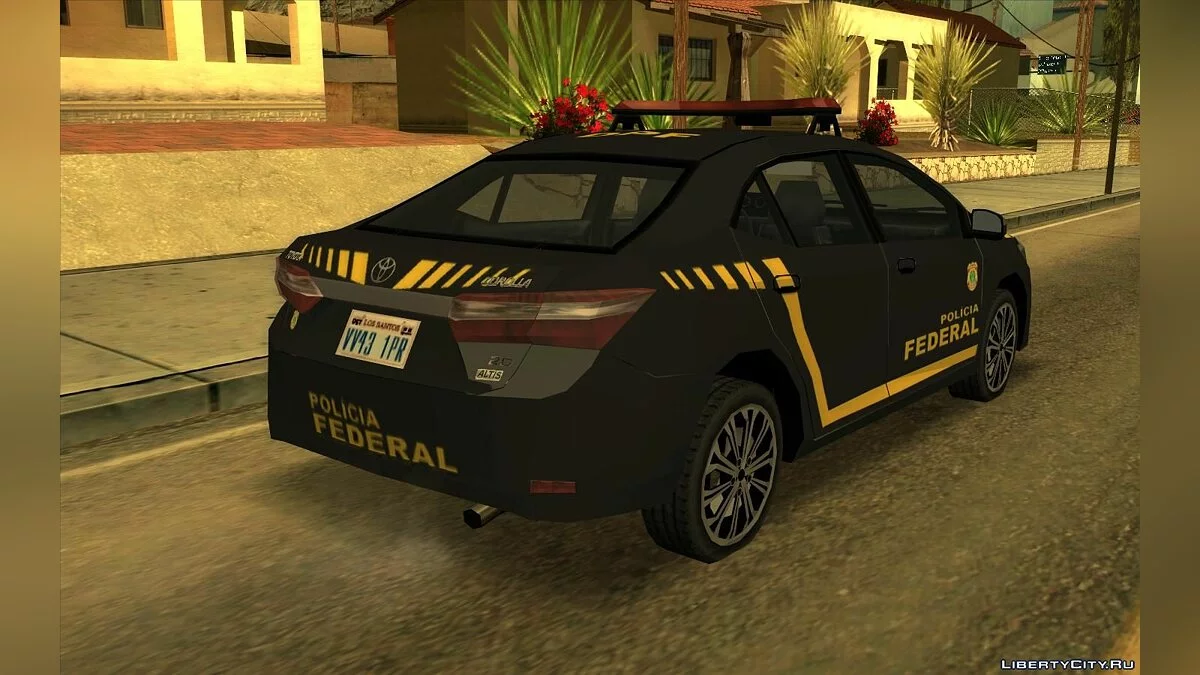Toyota Corolla 2017 - Полиция (SA стиль) / GTA San Andreas