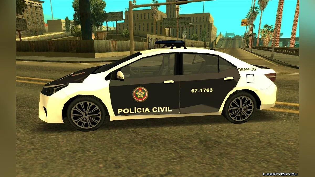 Toyota Corolla 2017 - Полиция (SA стиль) / GTA San Andreas